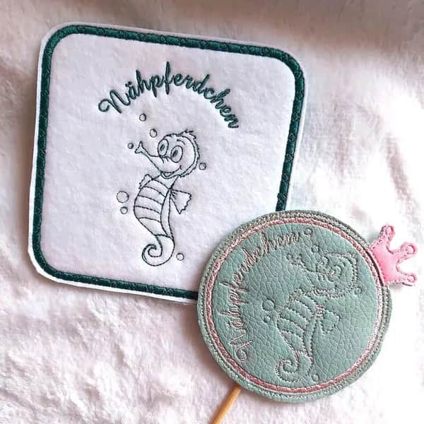 ITH Stickdatei Nähpferdchen