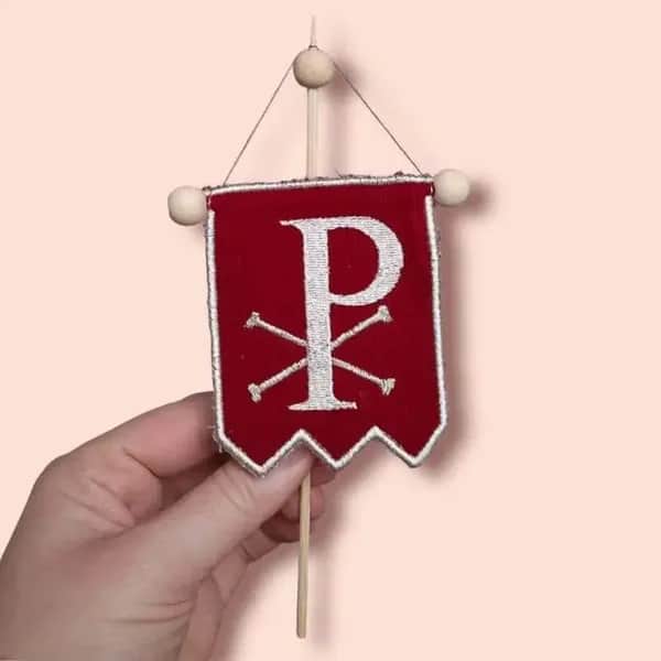 ITH Stickdatei Osterfähnchen und Symbole