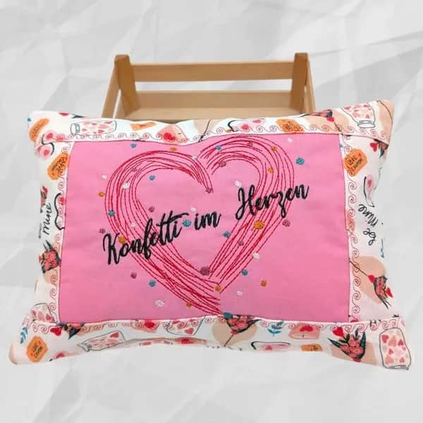Stickdatei Konfetti im Herzen