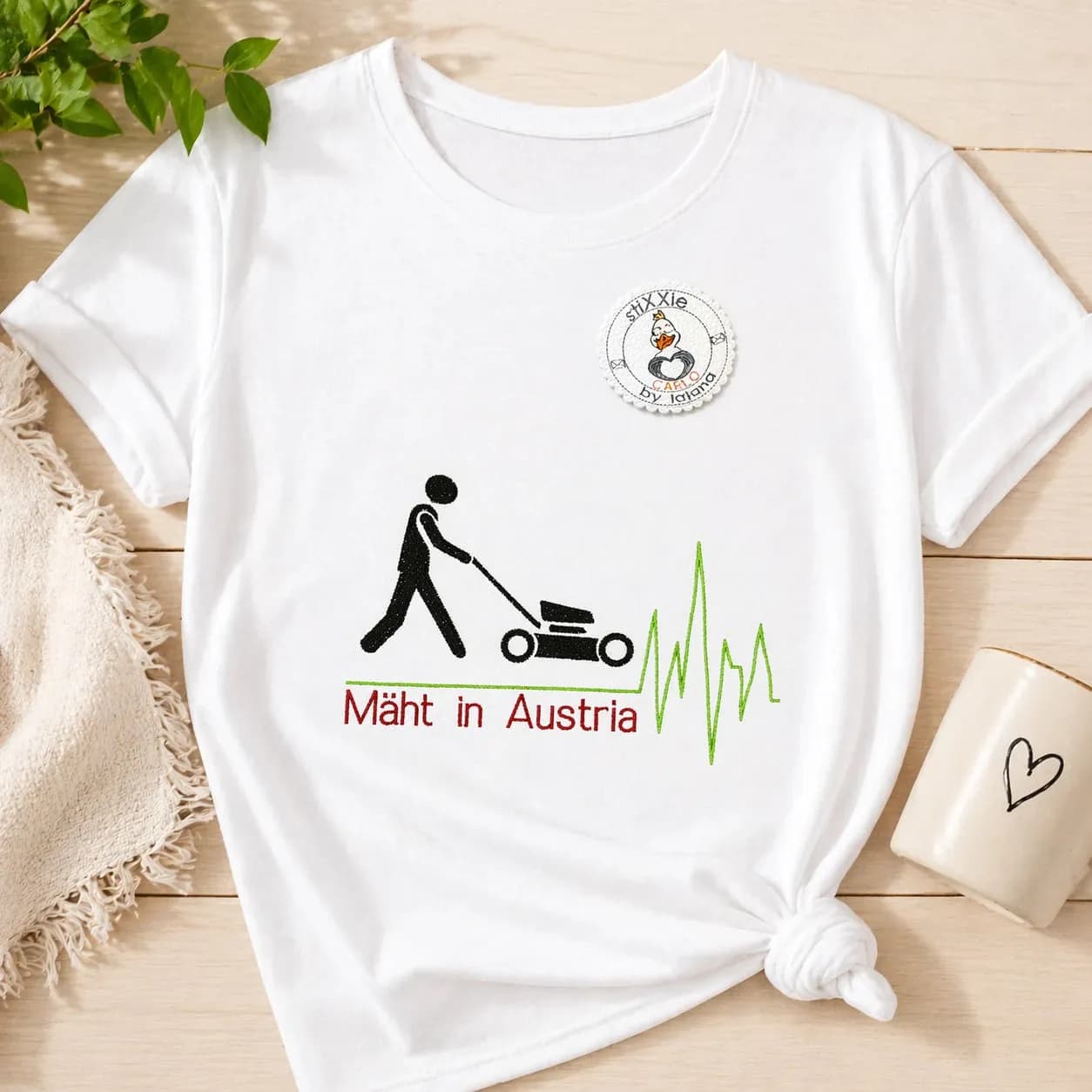 Stickdatei Mäht in Germany 2