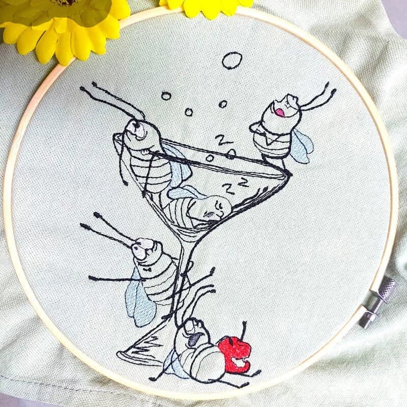 Calendrier de fichiers de broderie pour un Avent créatif