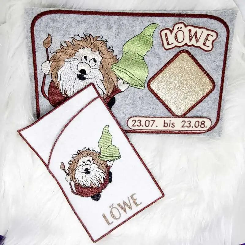 Welche Sternzeichen-Stickmotive eignen sich für personalisierte Geschenke?