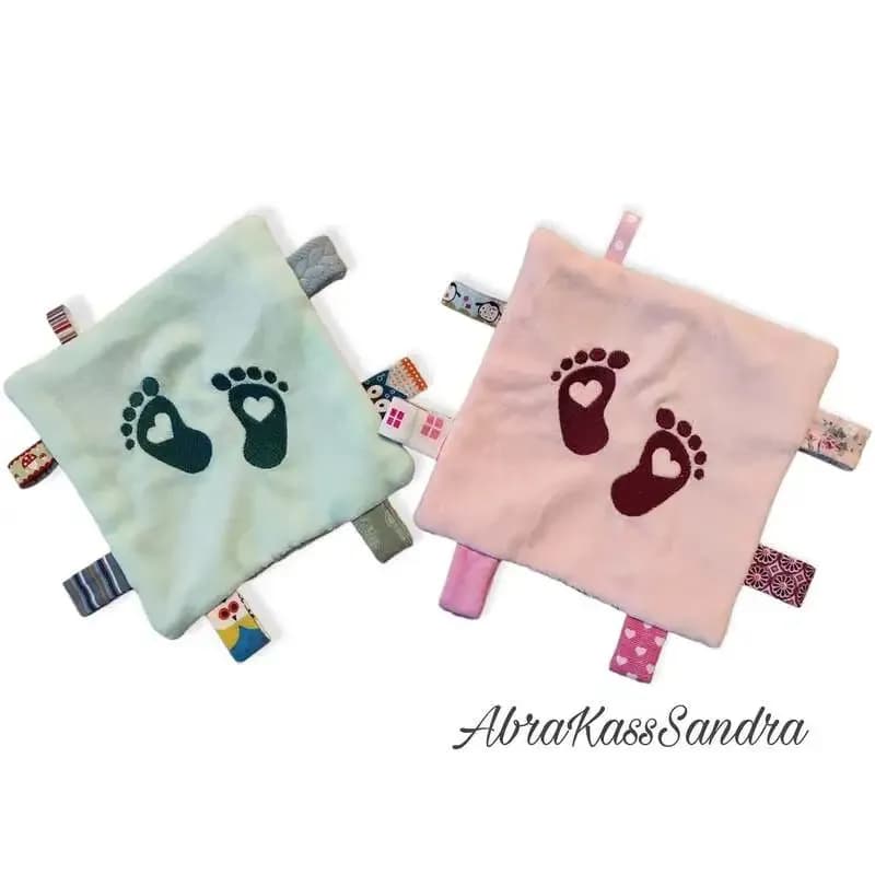 ITH Stickdatei Baby Fühltuch