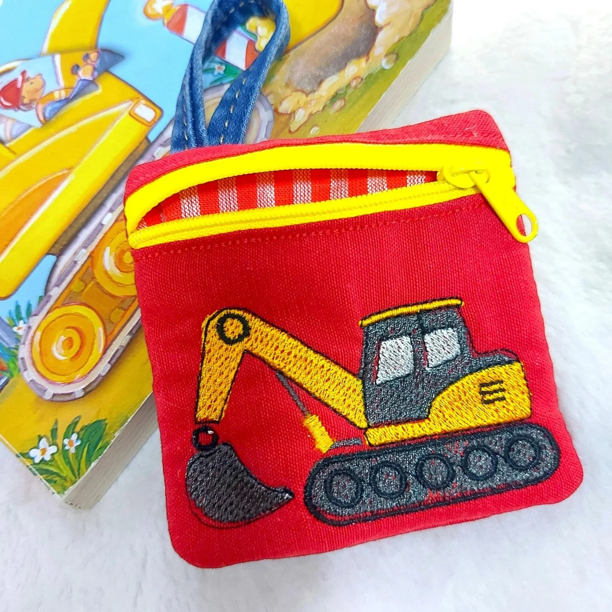 ITH Stickdatei Baggertasche