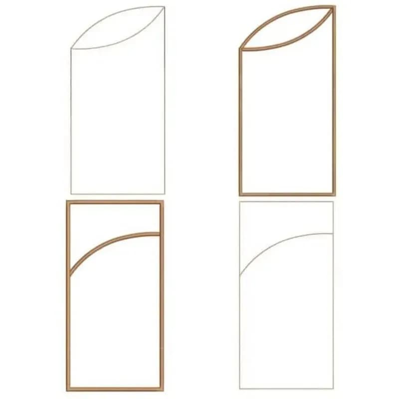 ITH Bestecktaschen Blanko – 4 Varianten | stiXXie