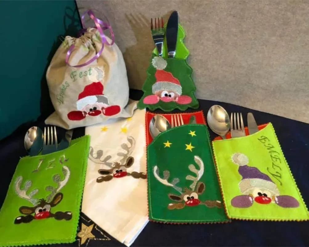 ITH Bestecktaschen Blanko – 4 Varianten | stiXXie