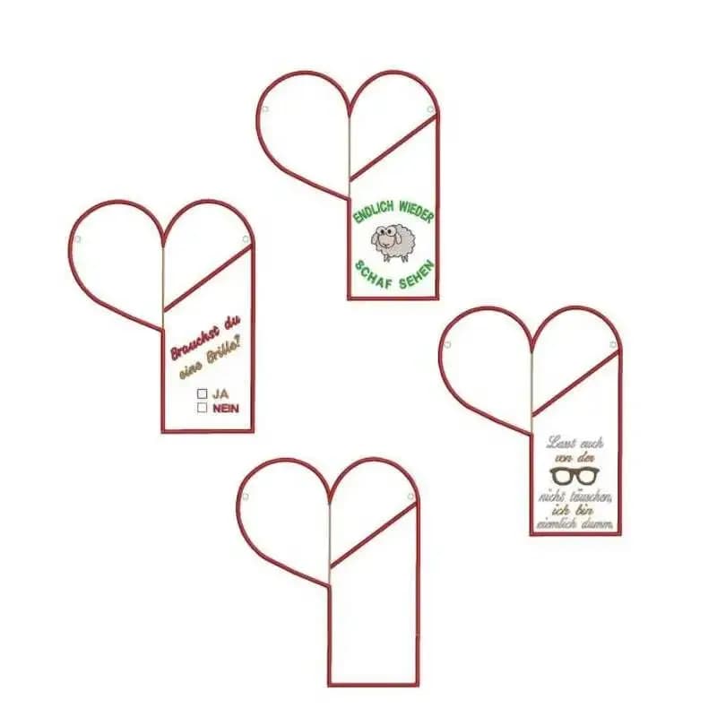 ITH Stickdatei Brillenetui