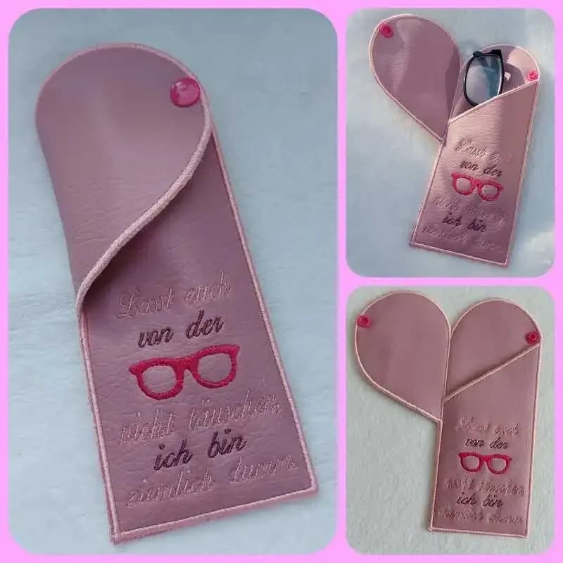 ITH Stickdatei Brillenetui