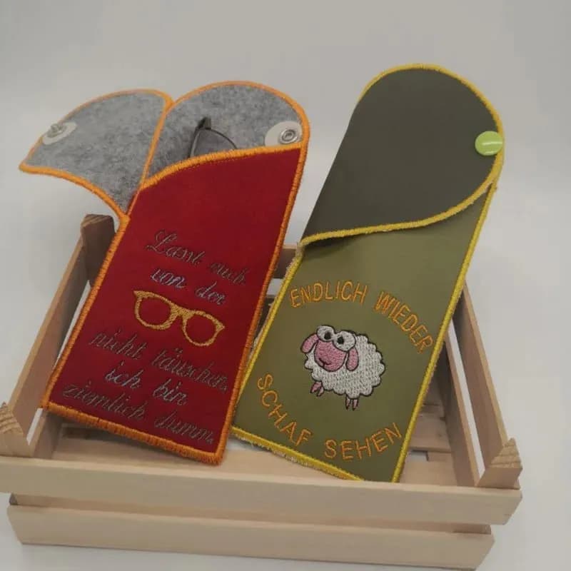 ITH Stickdatei Brillenetui