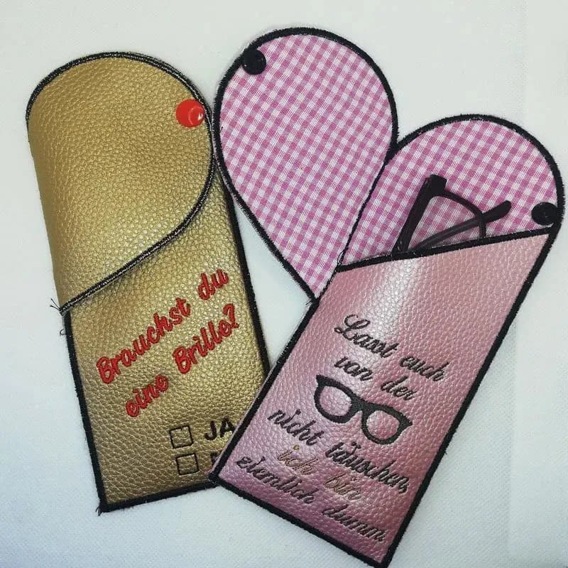 ITH Stickdatei Brillenetui