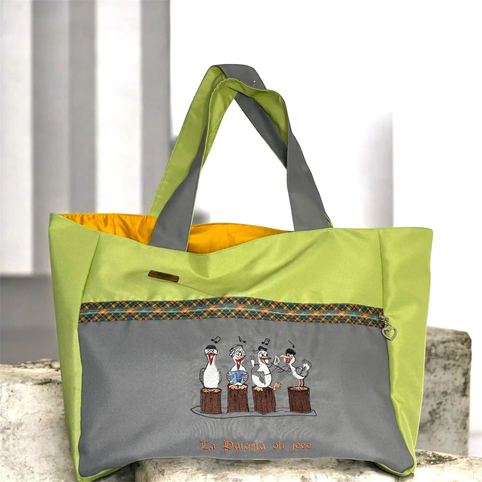 ITH Stickdatei Möwe Carlos Shantychor