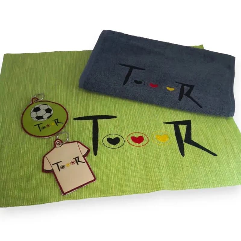 ITH Stickdatei Fußball