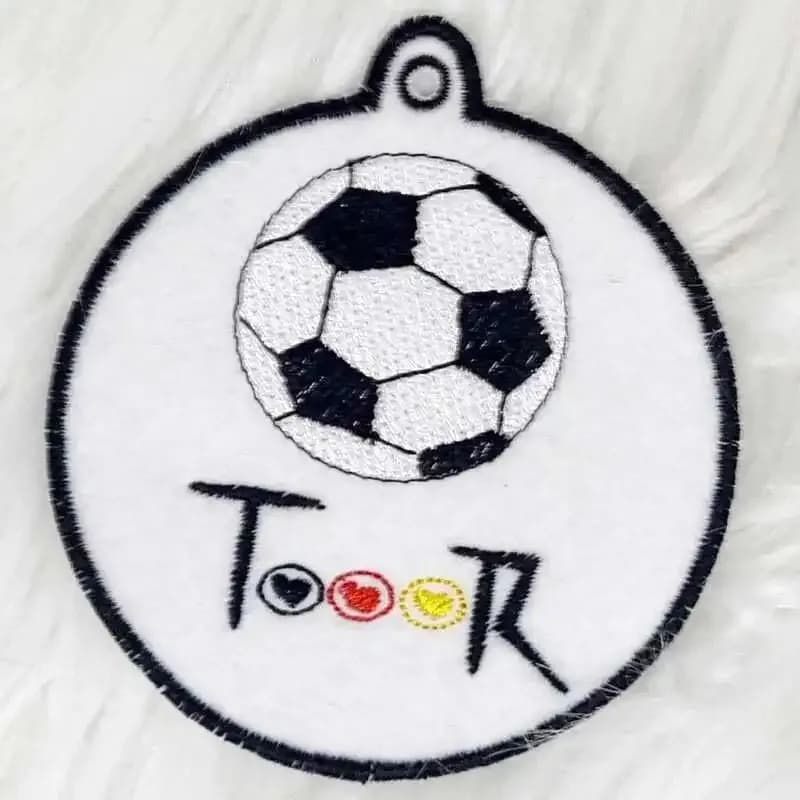 ITH Stickdatei Fußball