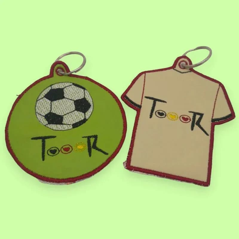 ITH Stickdatei Fußball