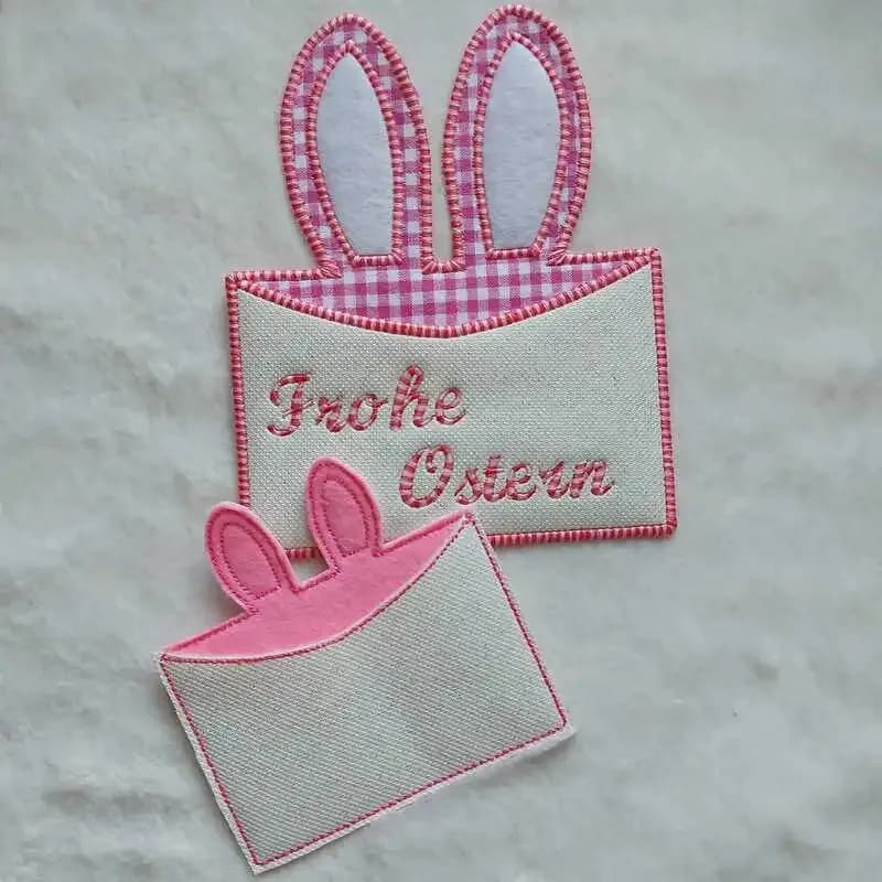 ITH Stickdatei Hasen Hülle