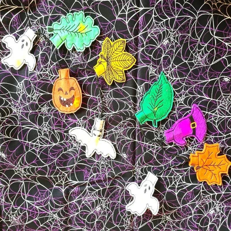 ITH Stickdatei Herbstlichter