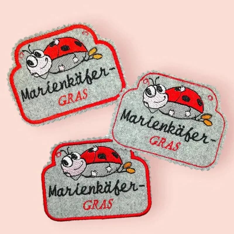 ITH Stickdatei Käfer Anhänger