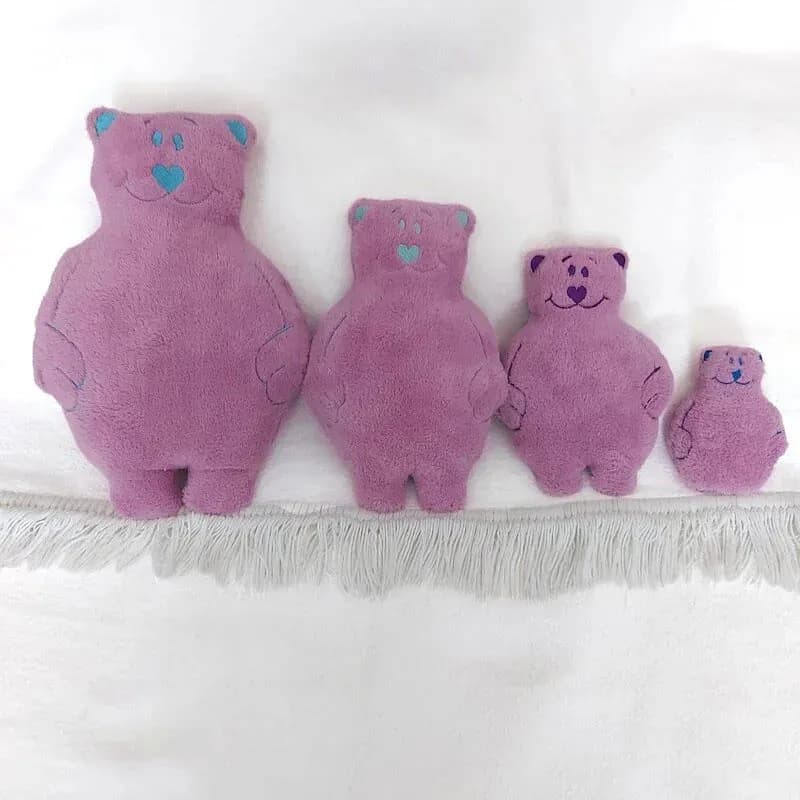 ITH Stickdatei Kuschel Eisbär