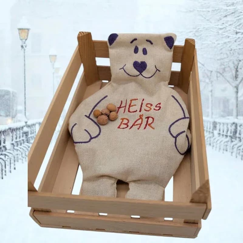 ITH Stickdatei Kuschel Eisbär