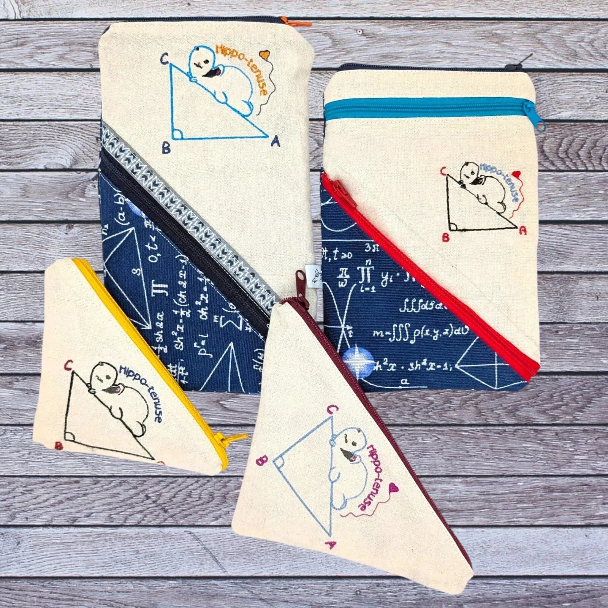 ITH Stickdatei Mathe Hippo