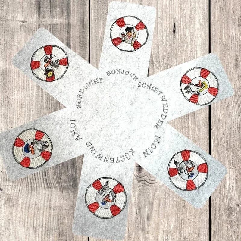 ITH Stickdatei Möwe Carlo spricht