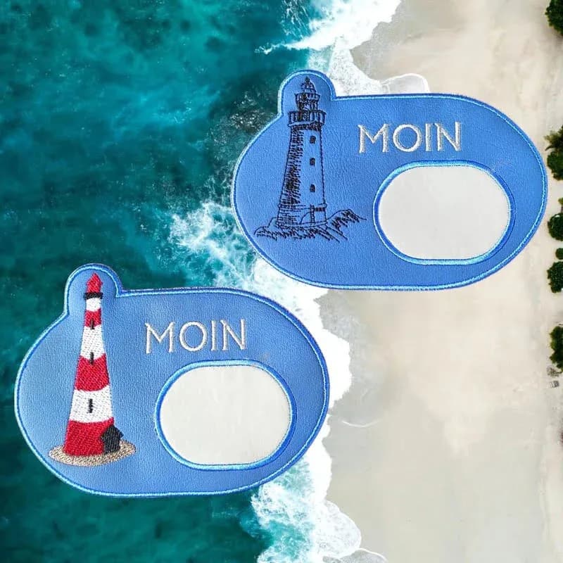 ITH Stickdatei Mugrug Leuchtturm