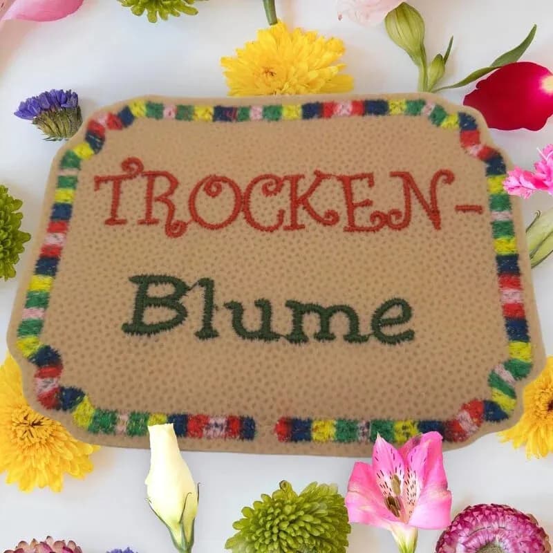 ITH Stickdatei Pflanzenstecker