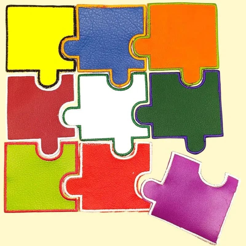 ITH Stickdatei Puzzle