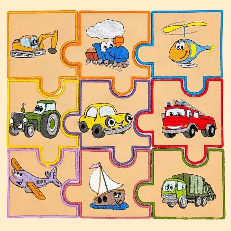 ITH Stickdatei Puzzle