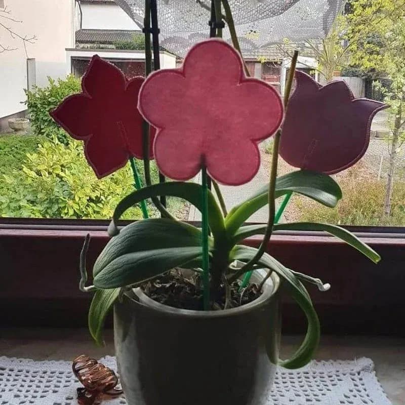 ITH Stickdatei Stabfiguren Blumen