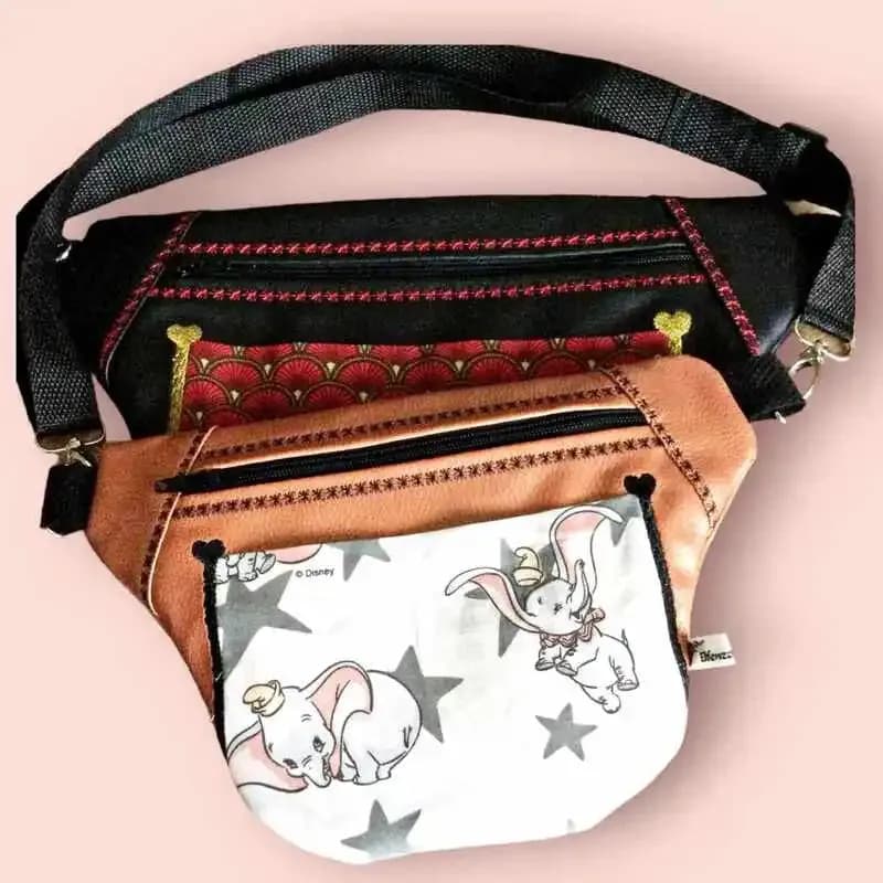 ITH Stickdatei Tasche BellyBag