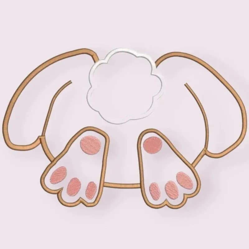 ITH Stickdatei Tassenlounge Hase