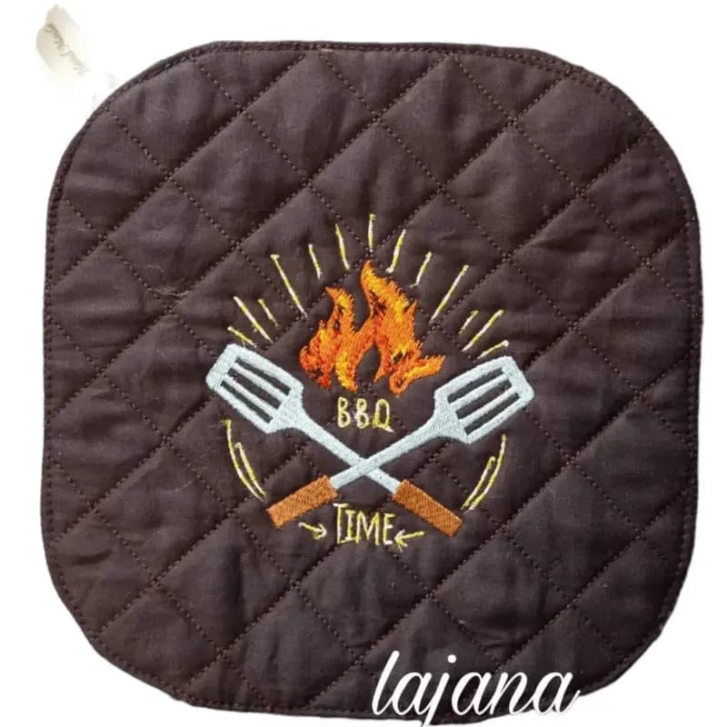 ITH Topflappen Stickdatei Blanko - Topfi | stiXXie