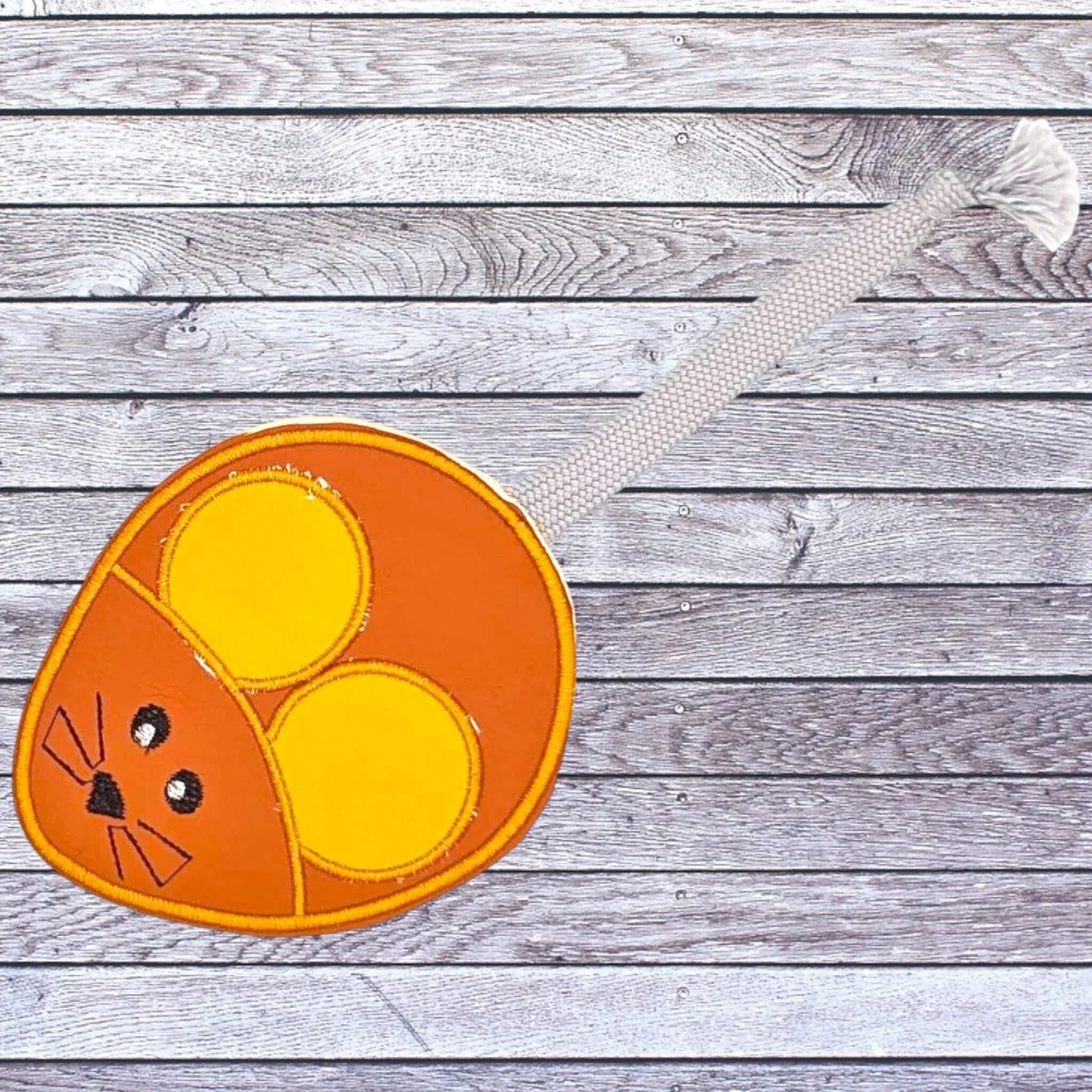 ITH Stickdatei Untersetzer Maus – Süßer Maus-Untersetzer