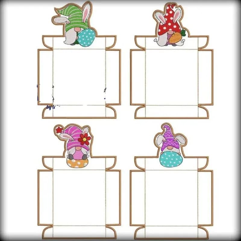 ITH Stickdatei Utensilo Osterwichtel