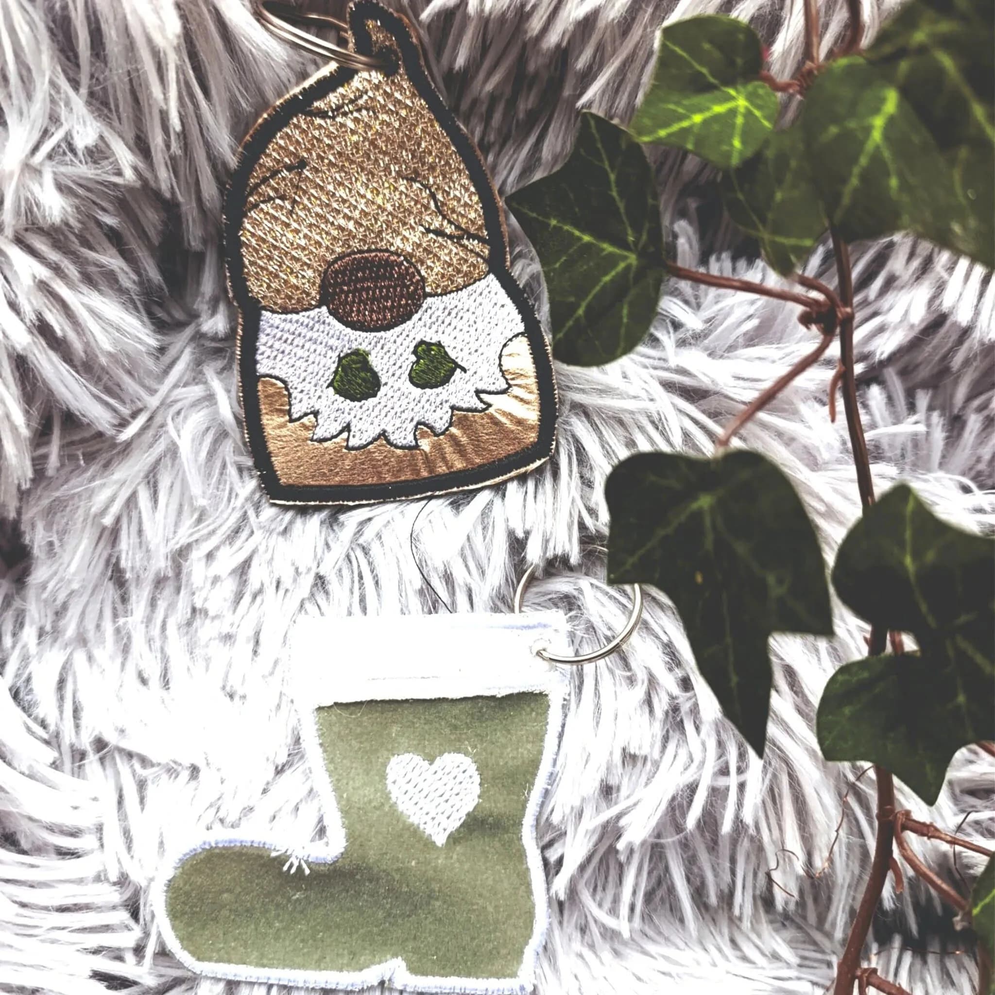 ITH Stickdatei Wichtel im Stiefel