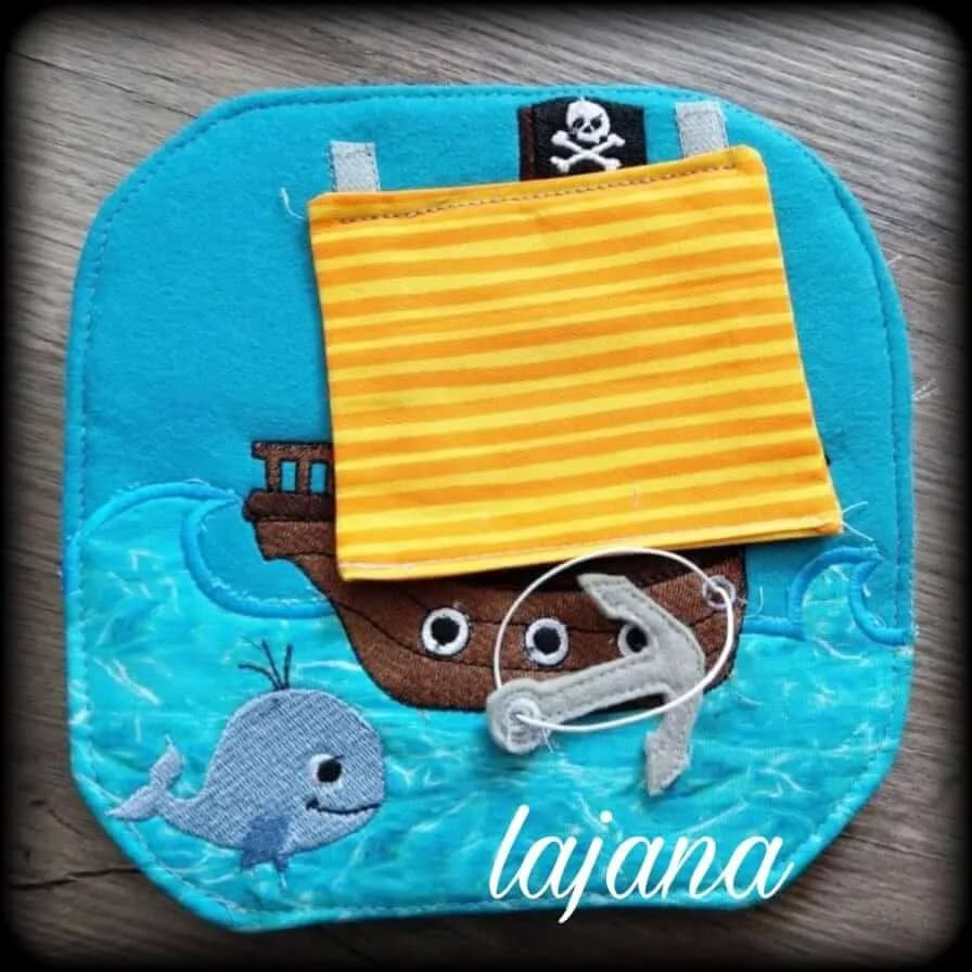 ITH Stickdatei stiXXie Lernbuch für Kinder 20x20