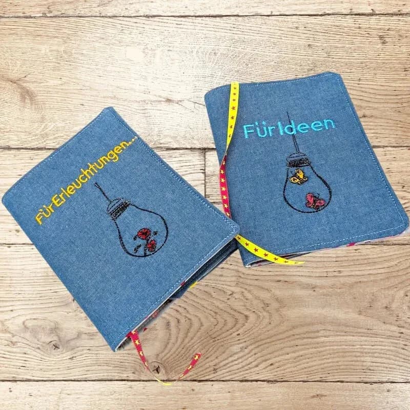 Stickdatei Glühbirnen Be the Light