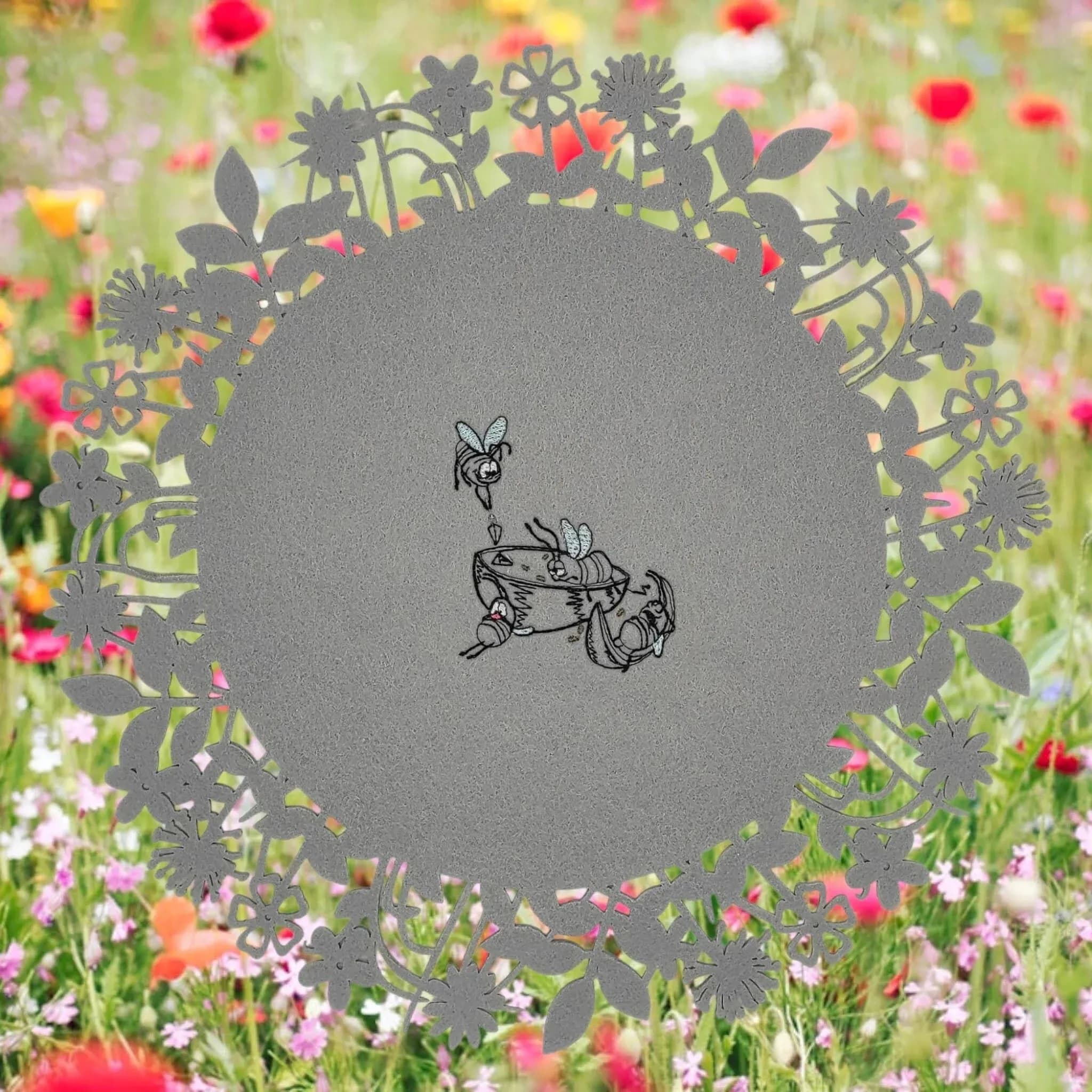 Stickdatei Bienen Meloni