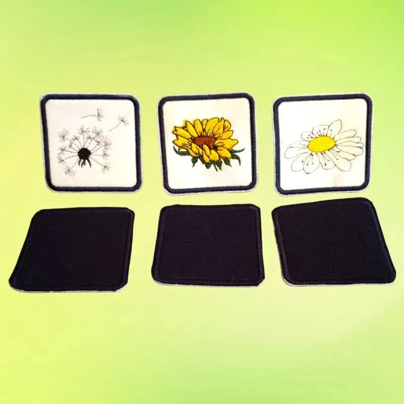 Stickdatei Blumen Minis