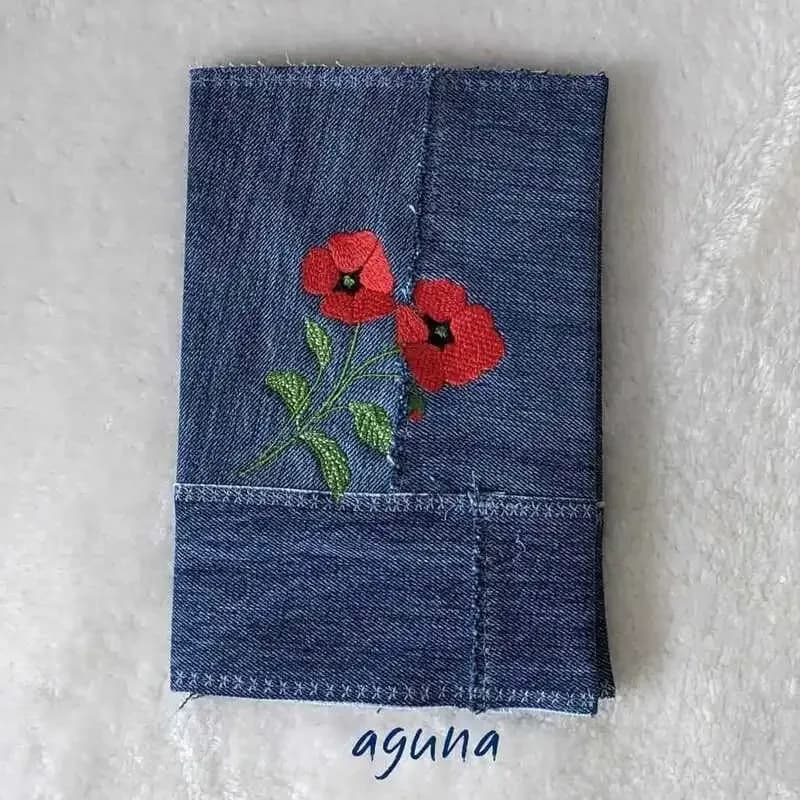 Stickdatei Blumen Set 4-er