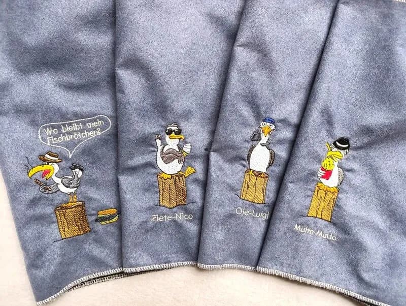 ITH Stickdatei Möwe Carlos Küstenmafia