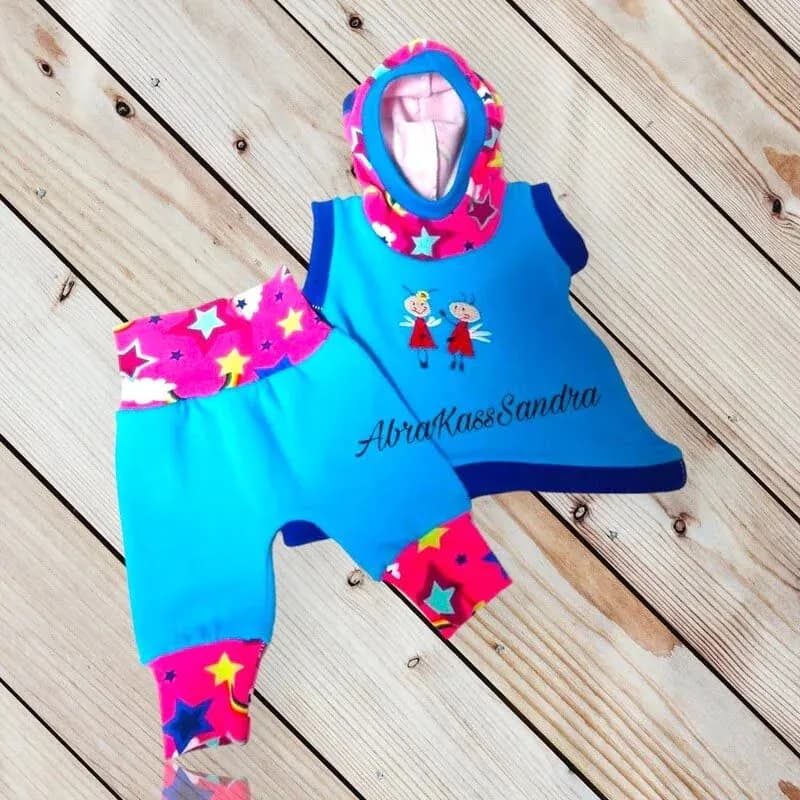 Stickdatei Elfen Pippa und Pepe Minis