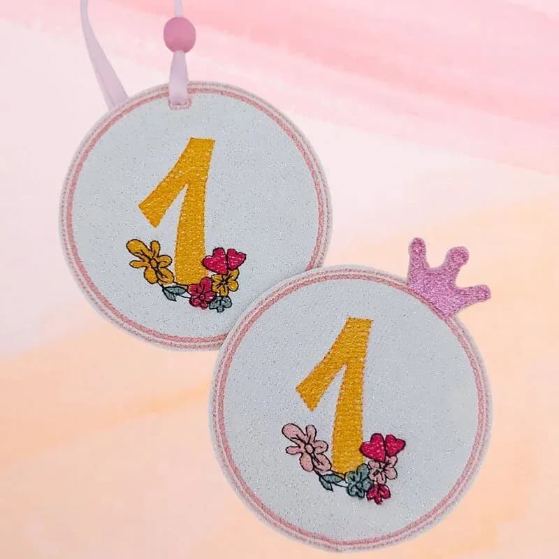 ITH Stickdatei Geburtstagszahlen