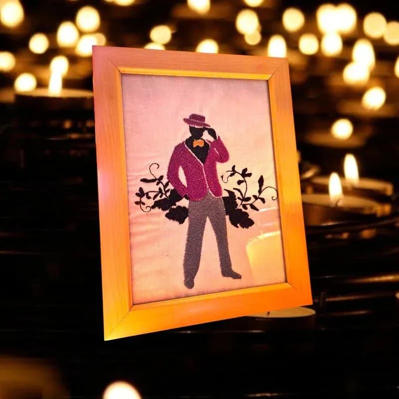 Stickdatei Gentleman