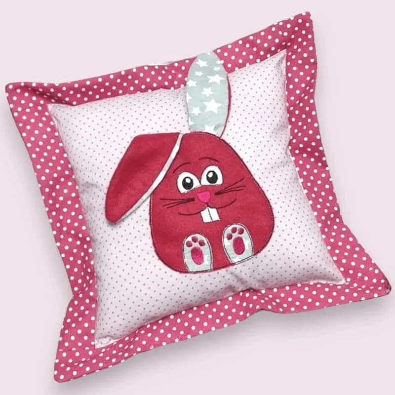 Stickdatei Hase Mümmel Applikation