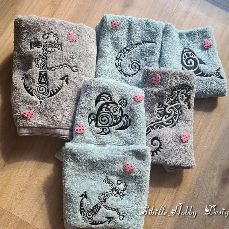 Stickdatei Maritime Tribal Set