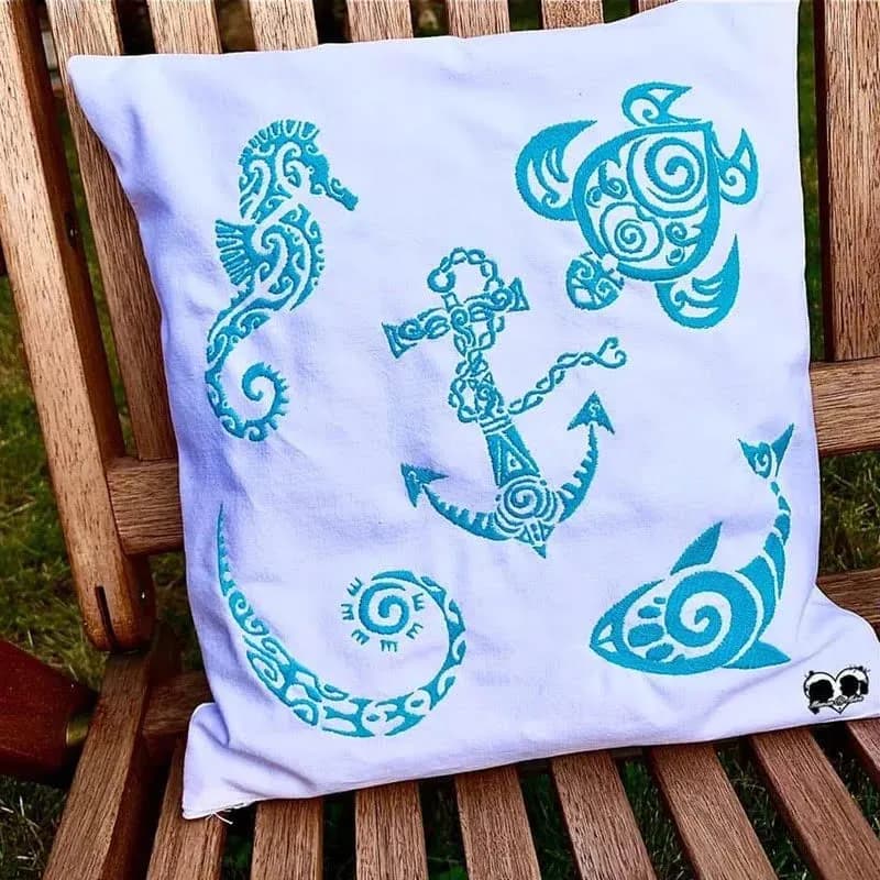 Stickdatei Maritime Tribal Set