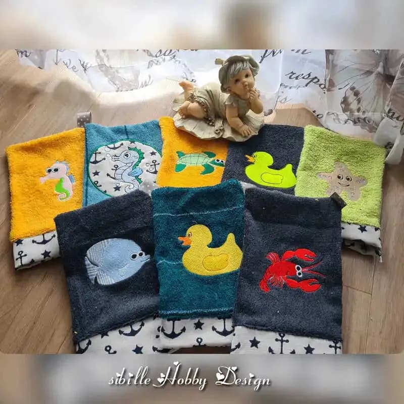 Stickdatei Maritimes für Kids