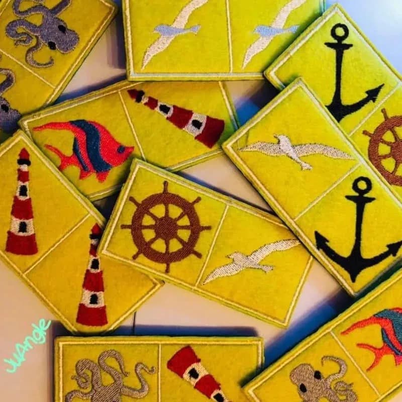 Stickdatei Nautical Minis Set